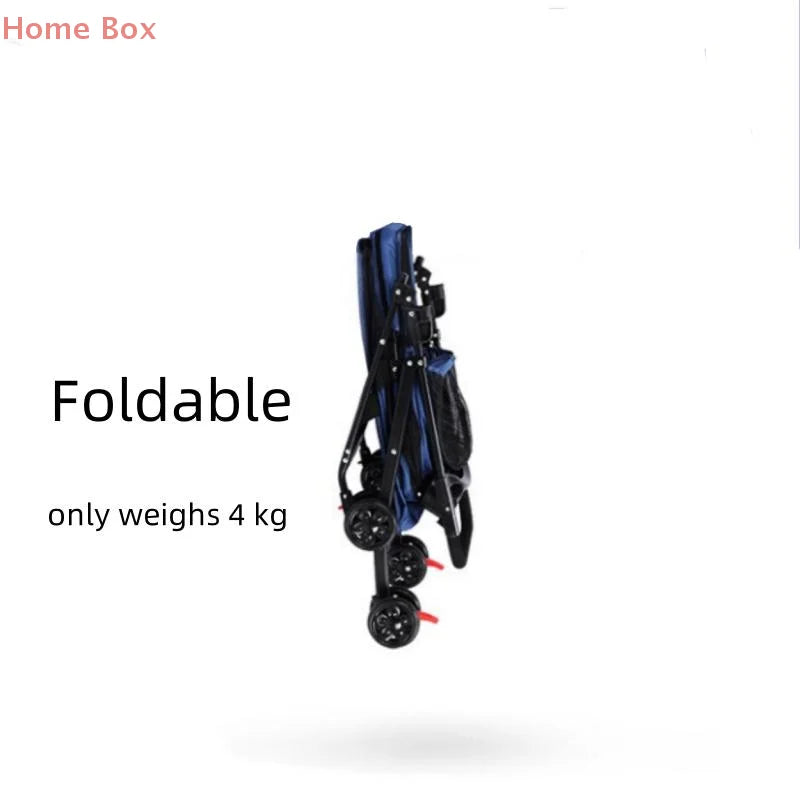 Foldable Pet Stroller Cat Small Dog Cart Puppy Kitten Teddy Car Outdoor Lightweight Folding Pet Stroller