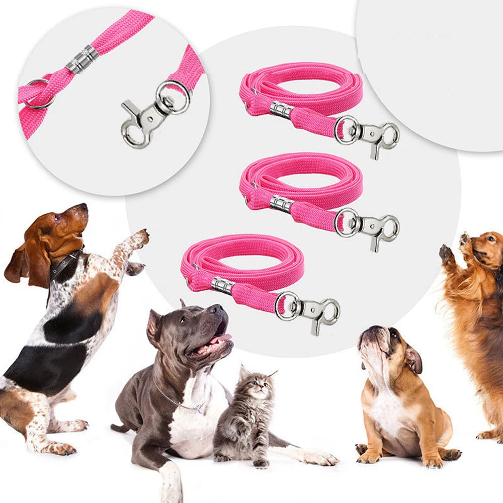 Adjustable Cat Dog Grooming Rope Puppy Safety Leash Dogs Grooming Table Fixed Rope Arm Bath Restraint Rope Pet Supplies