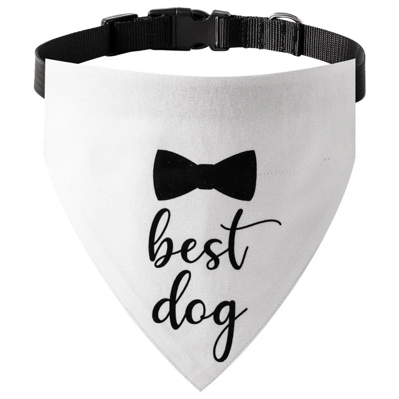 Dog Saliva Towel Fashion Dog Bandanas Solid Puppy Triangular Bandage Adjustable Cat Collar Chihuahua Pet Supplies Pet Necklace