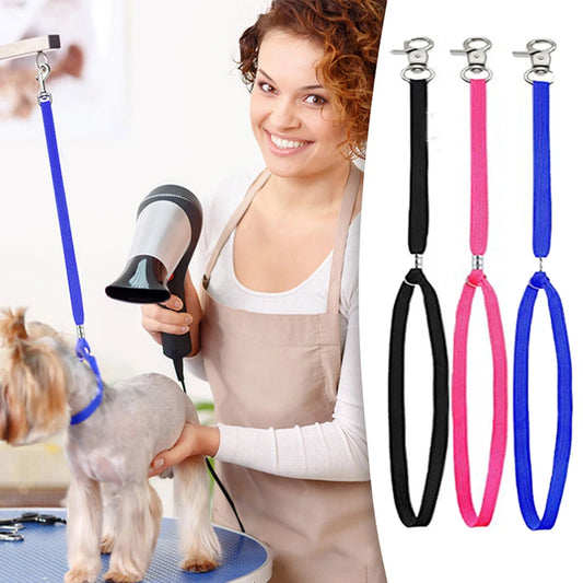 Adjustable Cat Dog Grooming Rope Puppy Safety Leash Dogs Grooming Table Fixed Rope Arm Bath Restraint Rope Pet Supplies